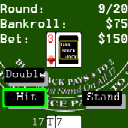 Blackjack mobile phone game